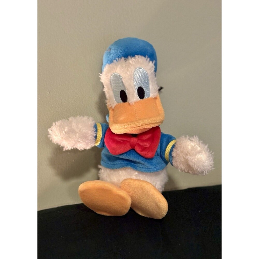 Disney Parks Donald Duck Sailor Plush Stuffed Animal Toy 10" Authentic Original